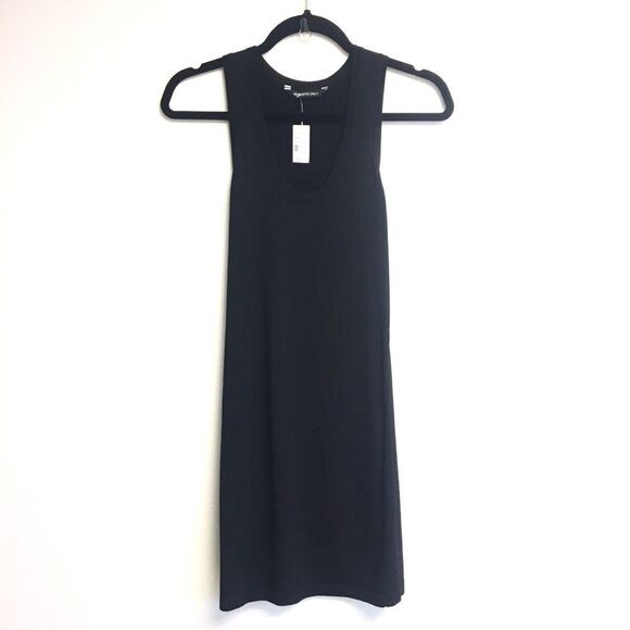 MEMBERS ONLY Scoop Neck Tank Dress Black XS - Picture 2 of 7